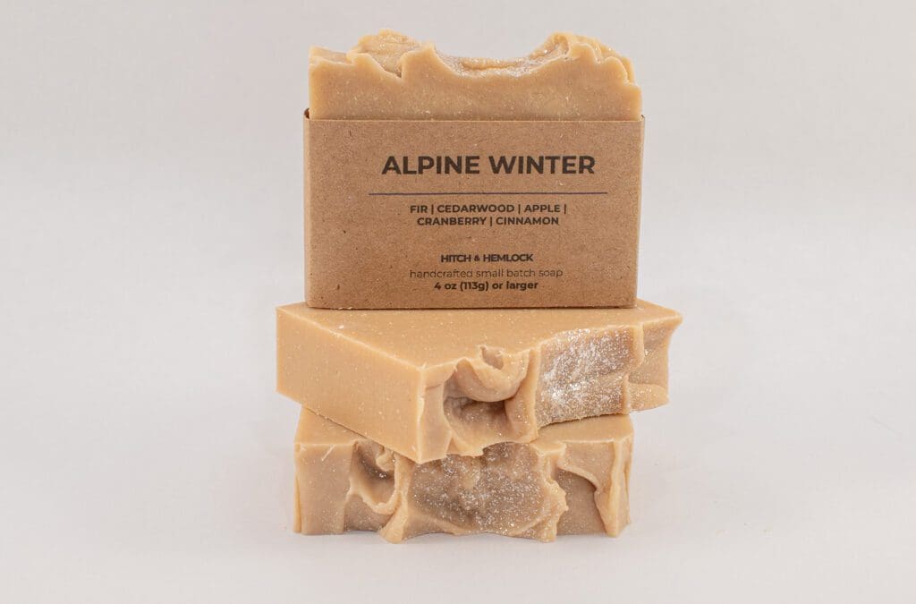 Alpine Winter Christmas Fir Needle Soap