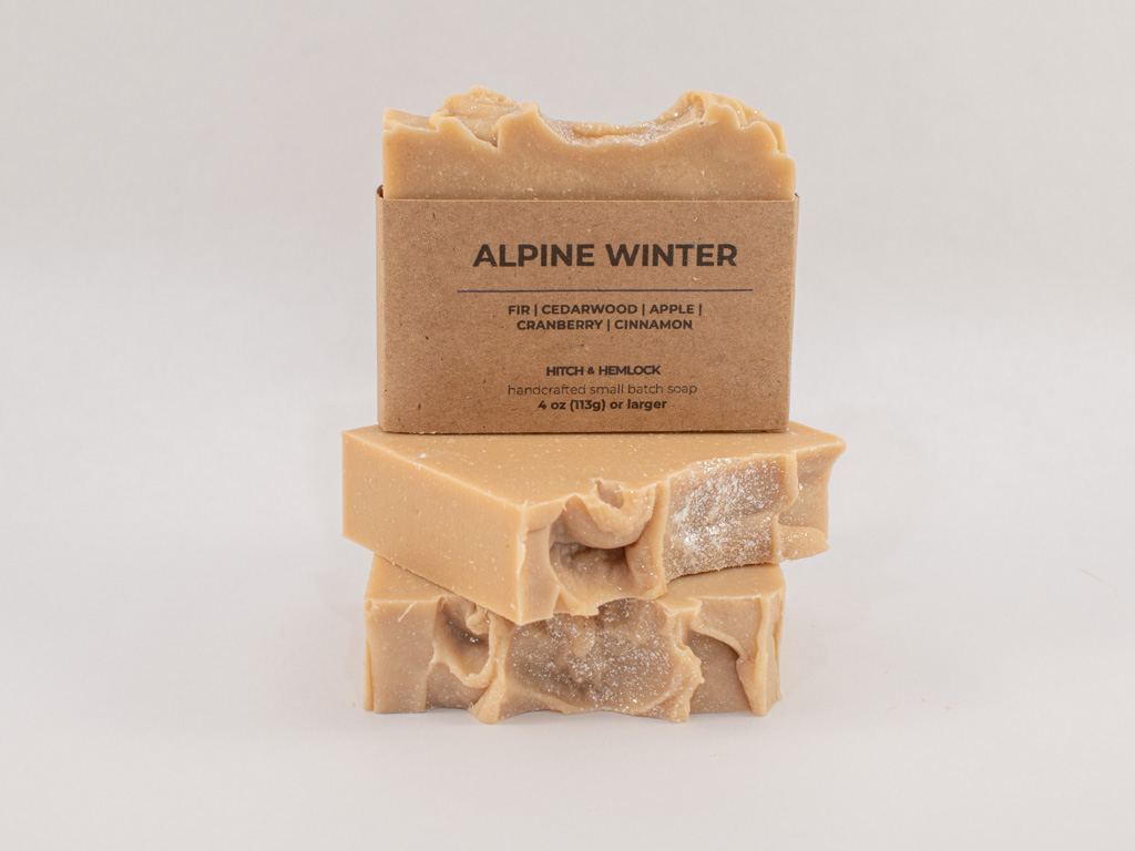 Alpine Winter Christmas Fir Needle Soap
