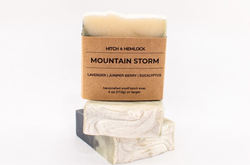 Mountain Storm Juniper Berry Eucalyptus Soap