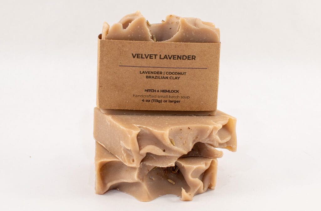 Velvet Lavender coconut milk cold processed soap
